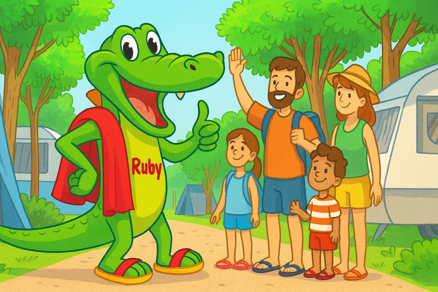 Le 10 regole del Campeggiatore