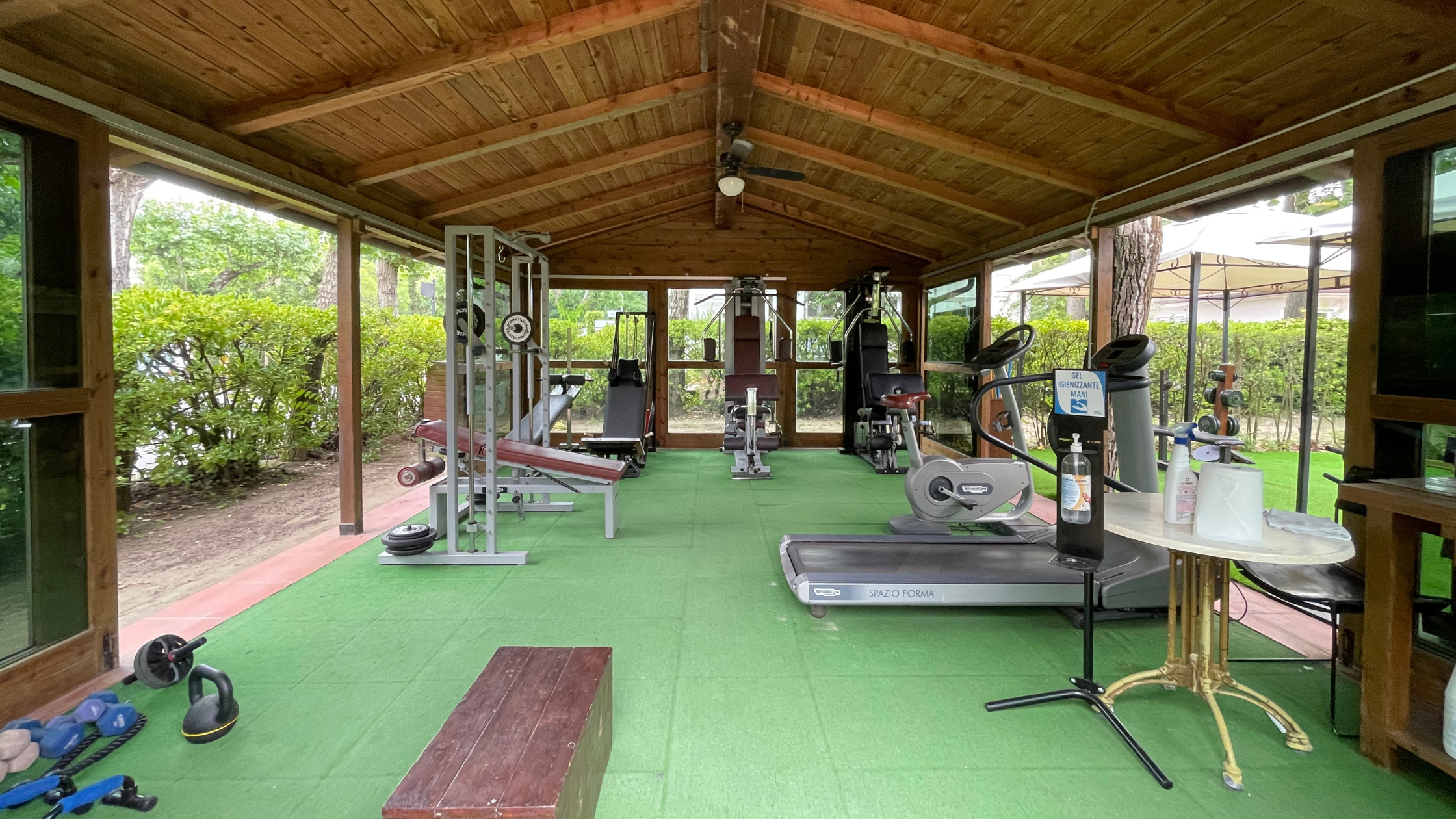 Camping Villaggio Rubicone area fitness